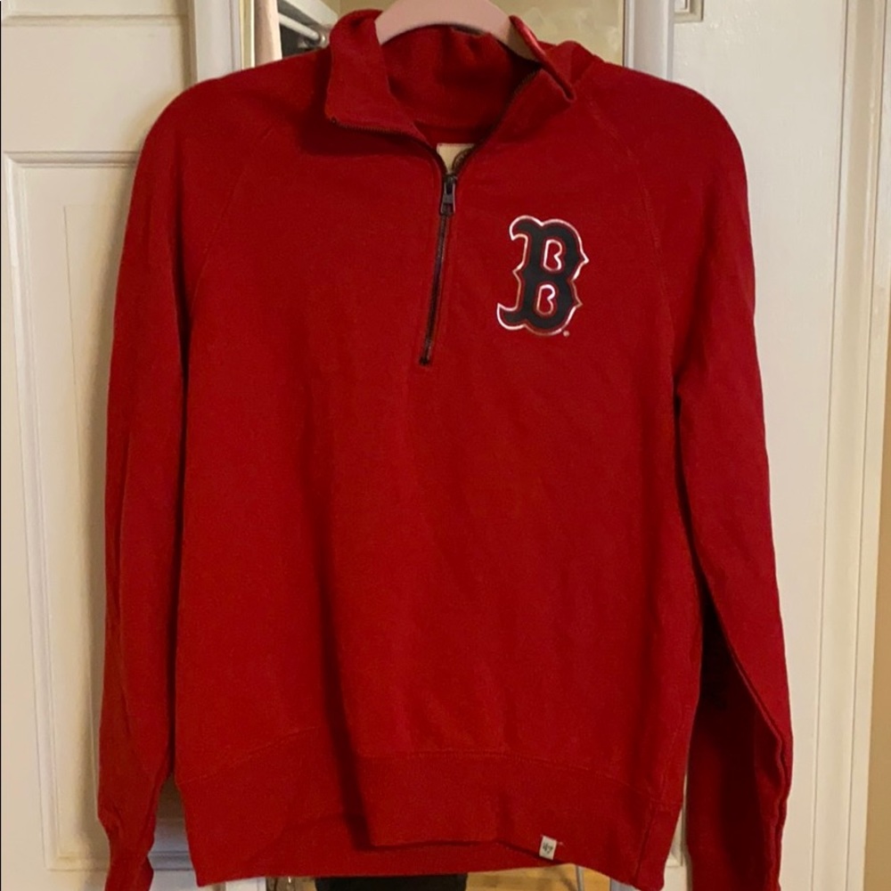 Boston Red Sox 1/4 zip sweatshirt